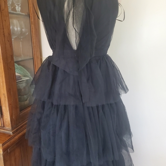 Petal & Pup Black Tiered Maxi Dress - Picture 7 of 10